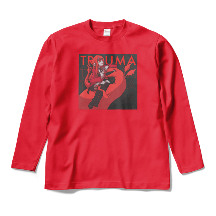 ロングスリーブTシャツ - M - レッド