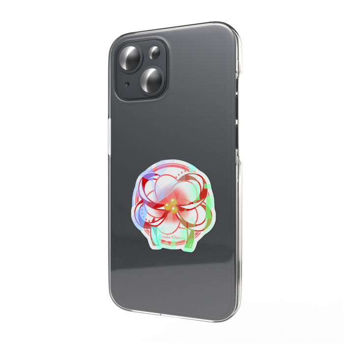 ホログラムスマホステッカー - 縦