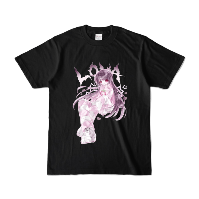 カラーTシャツ - S - ブラック (濃色)