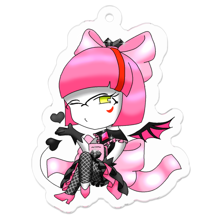 アクリルキーホルダー - 50 x 50 (mm)