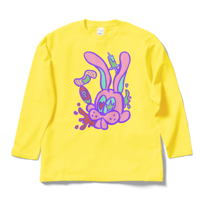 ロングスリーブTシャツ - L - イエロー
