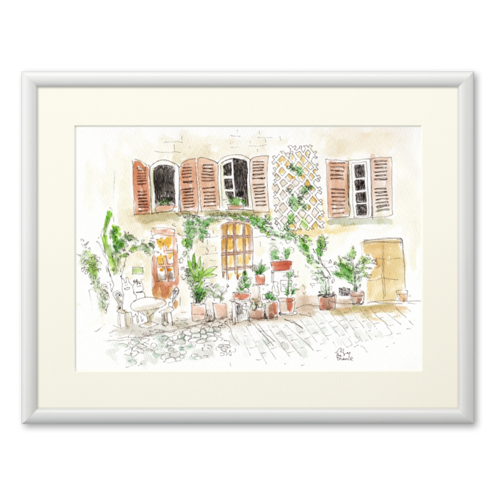 A2 - 額縁・ホワイト