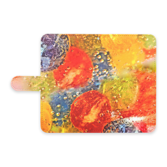 手帳型Androidケース - L - ストラップ穴 あり