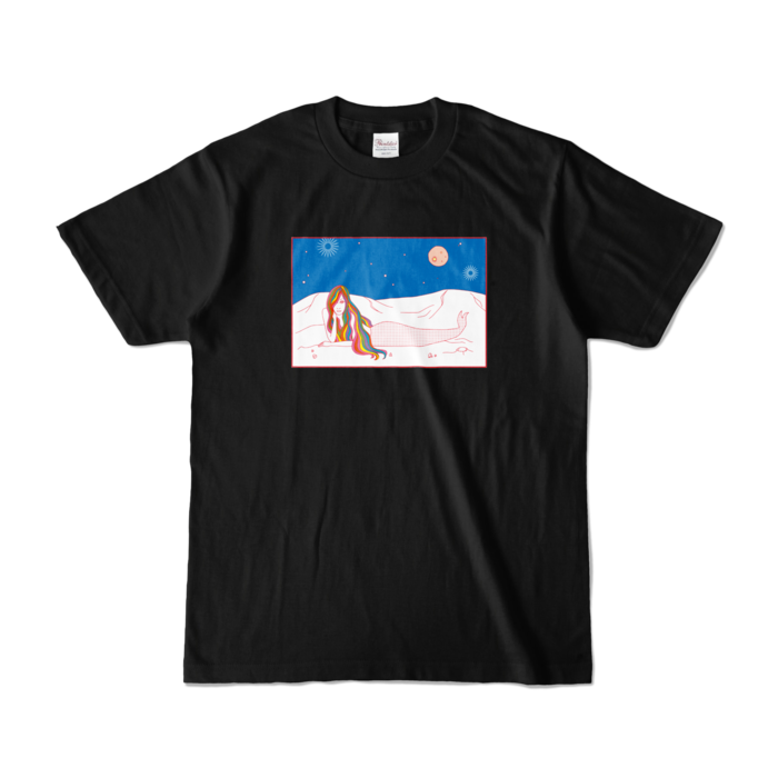カラーTシャツ - S - ブラック (濃色)
