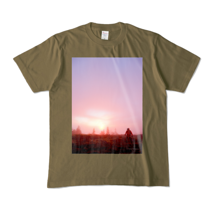 カラーTシャツ - M - オリーブ (濃色)