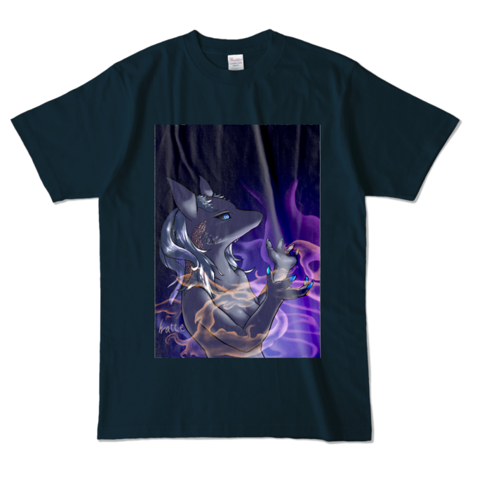 カラーTシャツ - L - ネイビー (濃色)