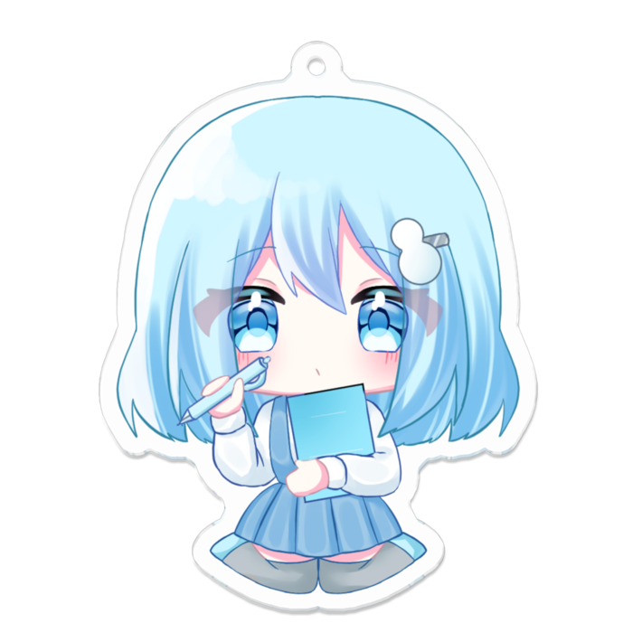 アクリルキーホルダー - 70 x 70 (mm)