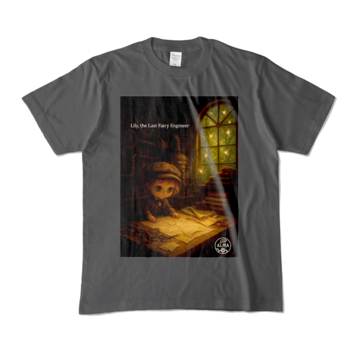 カラーTシャツ - M - チャコール (濃色)