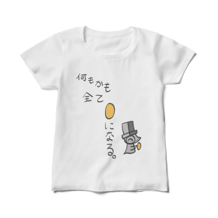 レディースTシャツ - M - 白