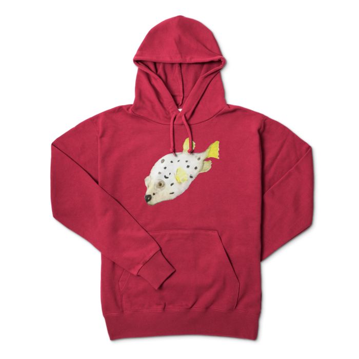 パーカー - L - バーガンディ