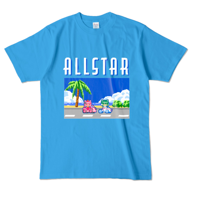 カラーTシャツ - L - ターコイズ (濃色)