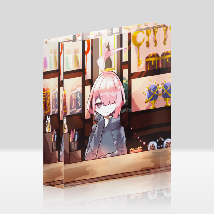 100x100mm ホワイト印刷＿はっきり印刷ver