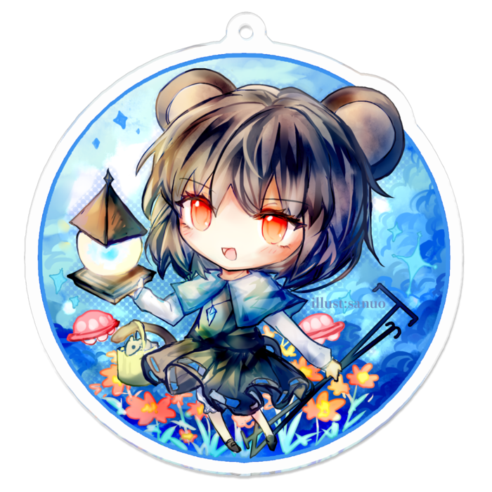 アクリルキーホルダー - 70 x 70 (mm)