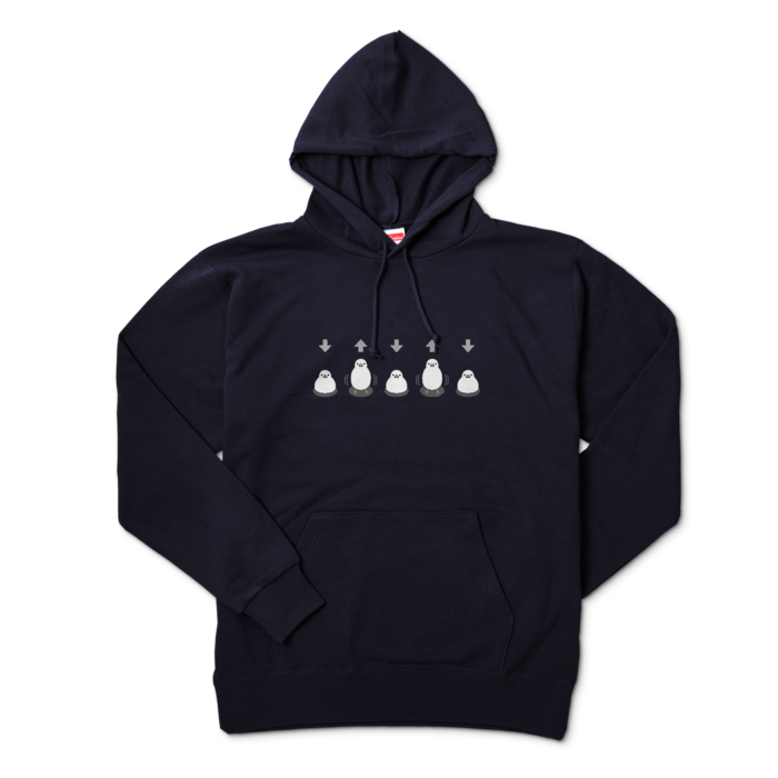 プルパーカー 紺色 XL