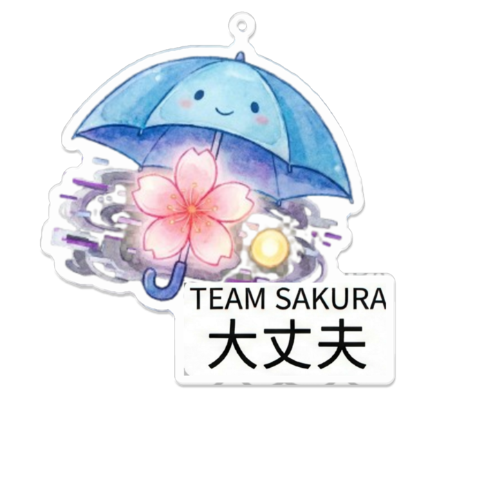 アクリルキーホルダー - 100 x 100 (mm)