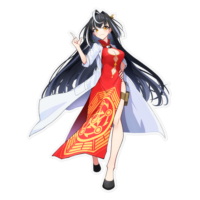 ステッカー - 160 x 160 (mm)クリア版