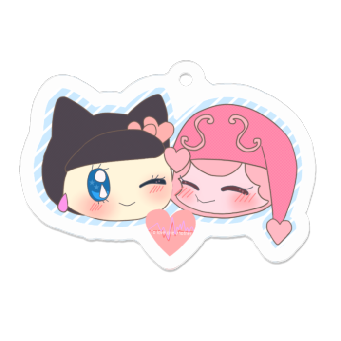 アクリルキーホルダー - 50 x 50 (mm)