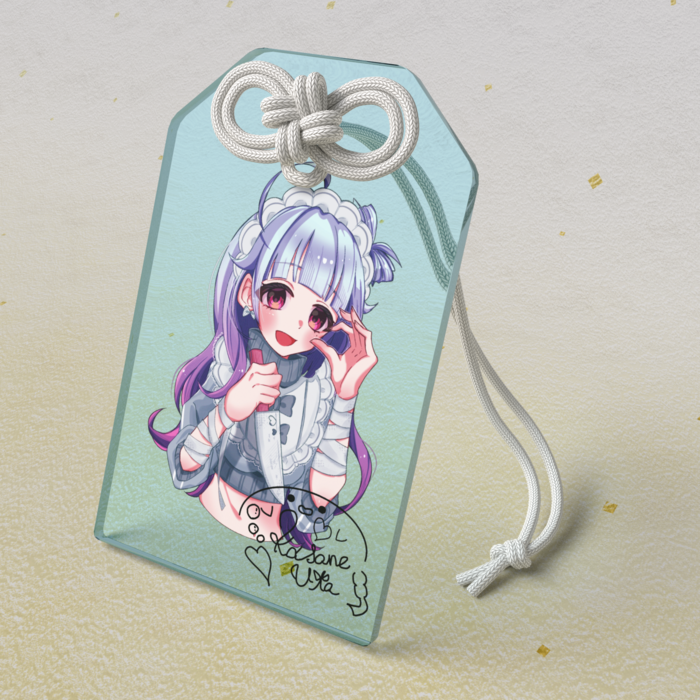 アクリルお守り - 50 × 80mm