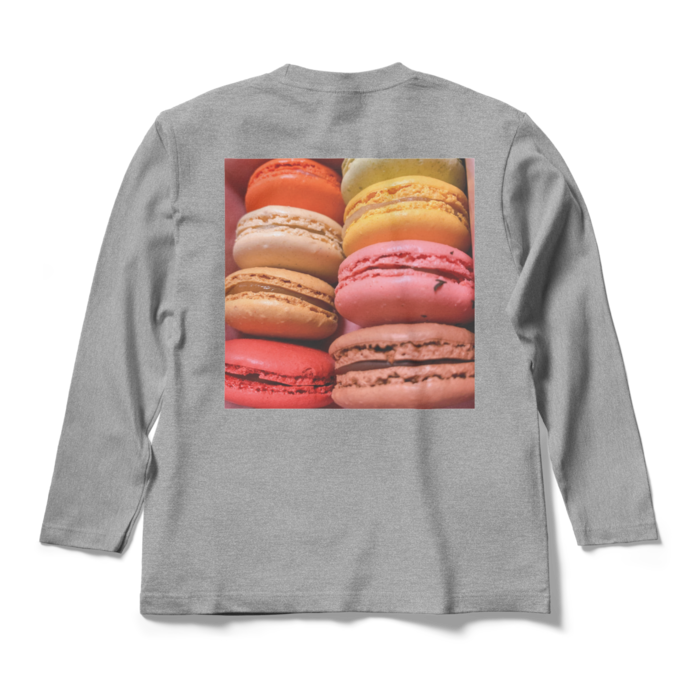 ロングスリーブTシャツ - M - 杢グレー