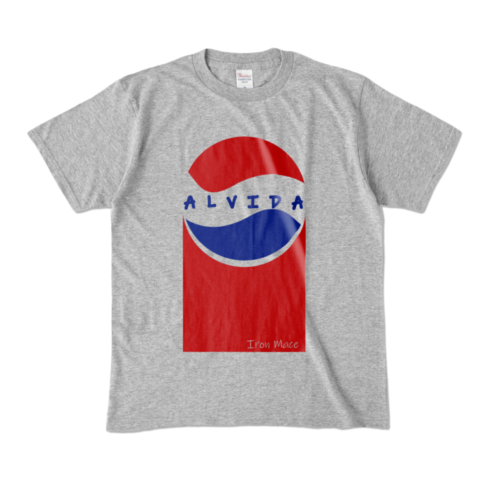 カラーTシャツ - M - 杢グレー (濃色)