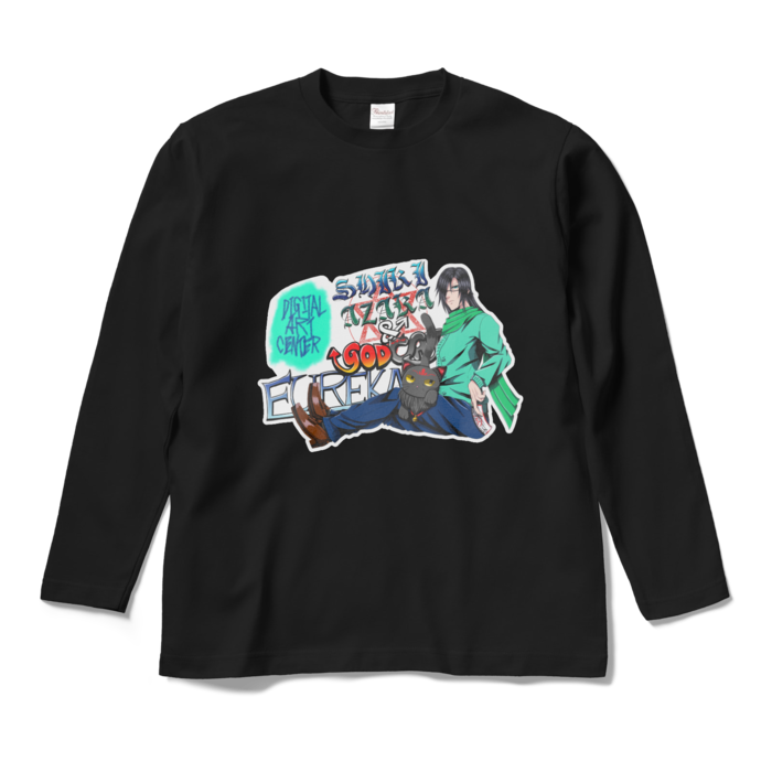 ロングスリーブTシャツ - M - ブラック