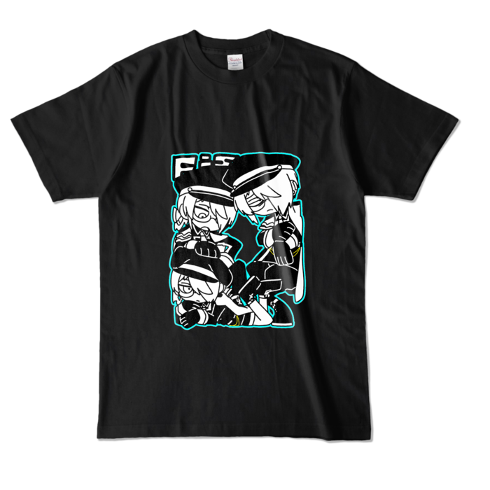 カラーTシャツ - L - ブラック (濃色)