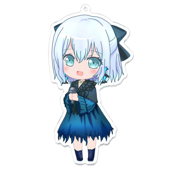 アクリルキーホルダー - 100 x 100 (mm)