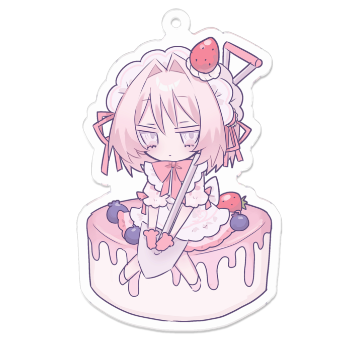 アクリルキーホルダー - 70 x 70 (mm)