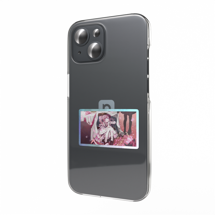 オーロラスマホステッカー - 縦