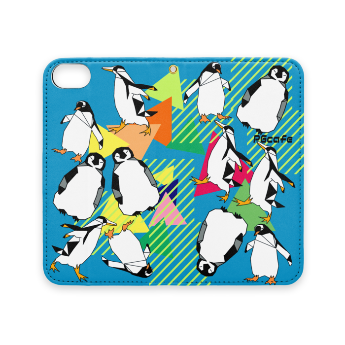 手帳型iPhoneケース（ベルトなし） - iPhone 8 / 7 / SE2 - ストラップ穴 あり