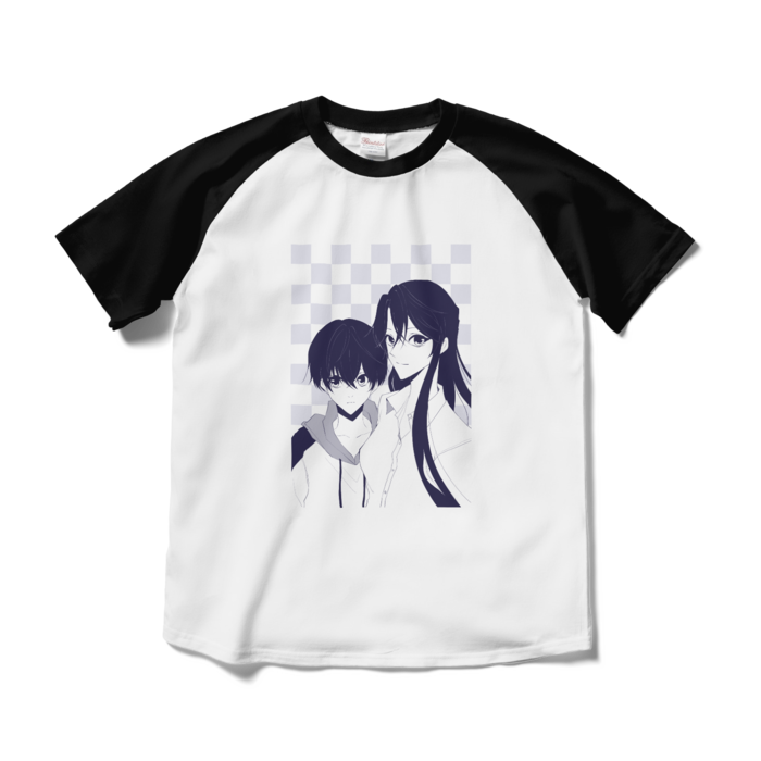  【彼女についた初めての嘘】ラグランTシャツ- M - 