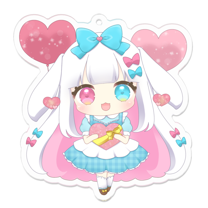 アクリルキーホルダー - 70 x 70 (mm)