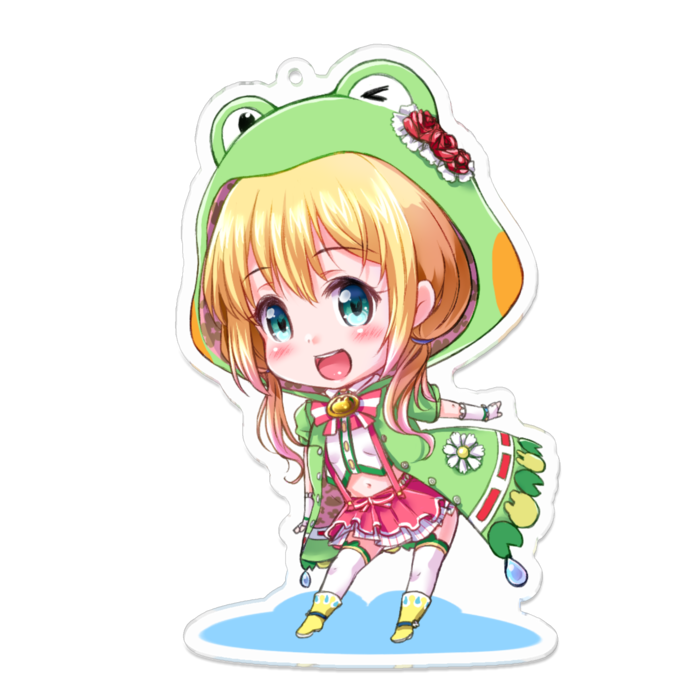 アクリルキーホルダー - 100 x 100 (mm)