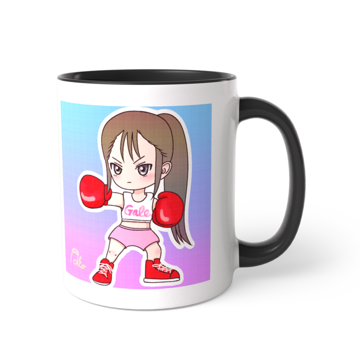 ツートンカラーマグカップ - 直径 8.2cm / 高さ 9.5cm