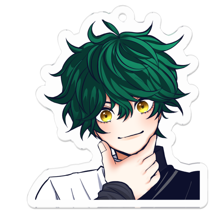 アクリルキーホルダー（コーティング） - 50 × 50 (mm)