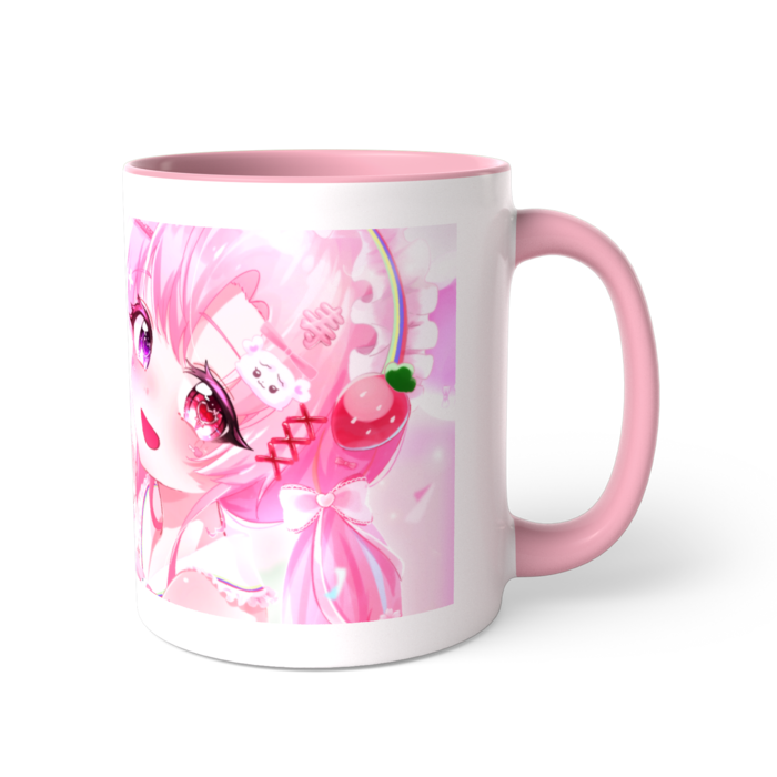 ツートンカラーマグカップ - 直径 8.2cm / 高さ 9.5cm