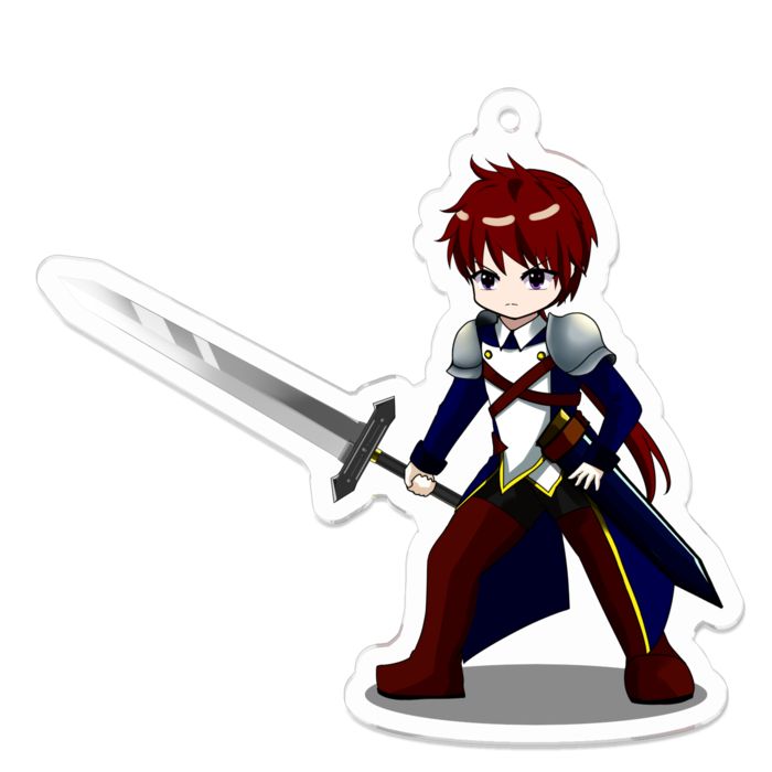 アクリルキーホルダー - 70 x 70 (mm)