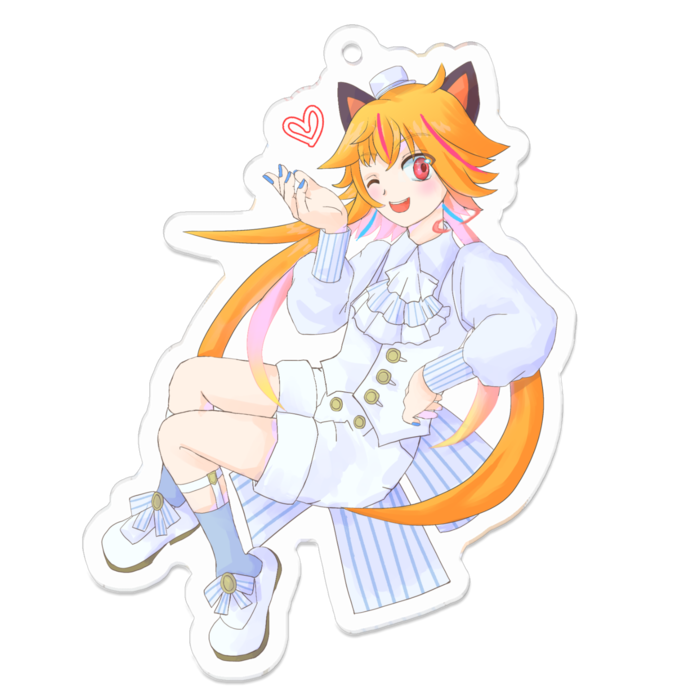 アクリルキーホルダー - 70 x 70 (mm)