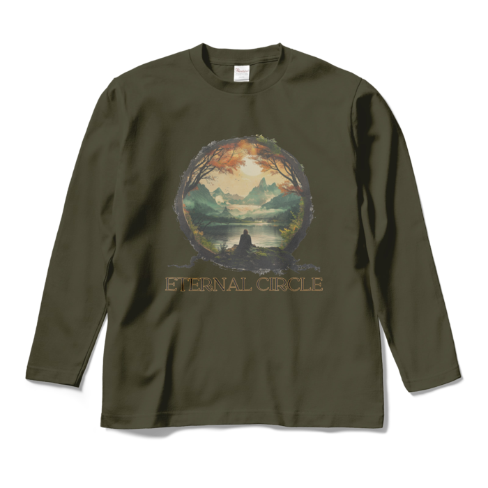 ロングスリーブTシャツ - M - アーミーグリーン