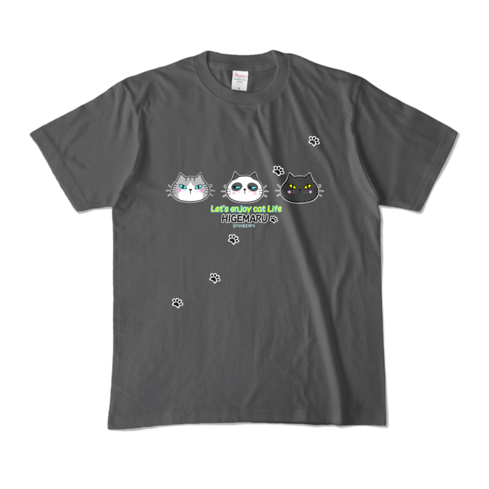 カラーTシャツ - M - チャコール (濃色)