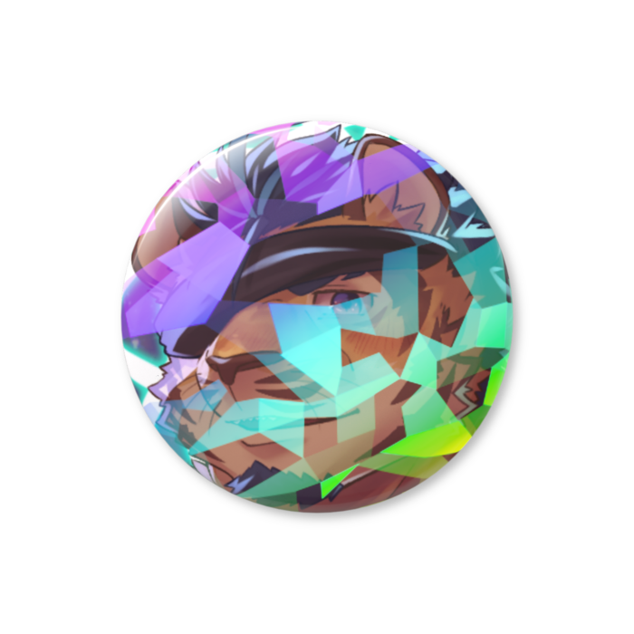 ホログラム缶バッジ - 32mm