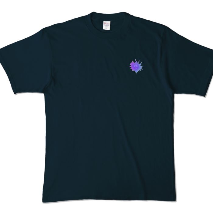 カラーTシャツ - XL - ネイビー (濃色)