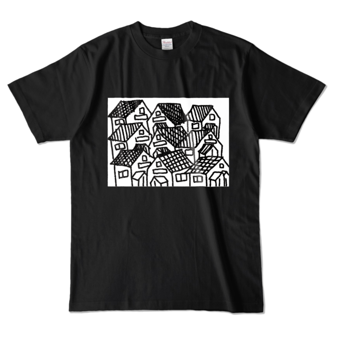 カラーTシャツ - L - ブラック (濃色)