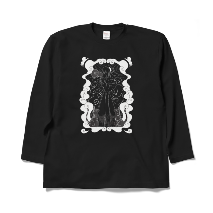 ロングスリーブTシャツ - XL - ブラック