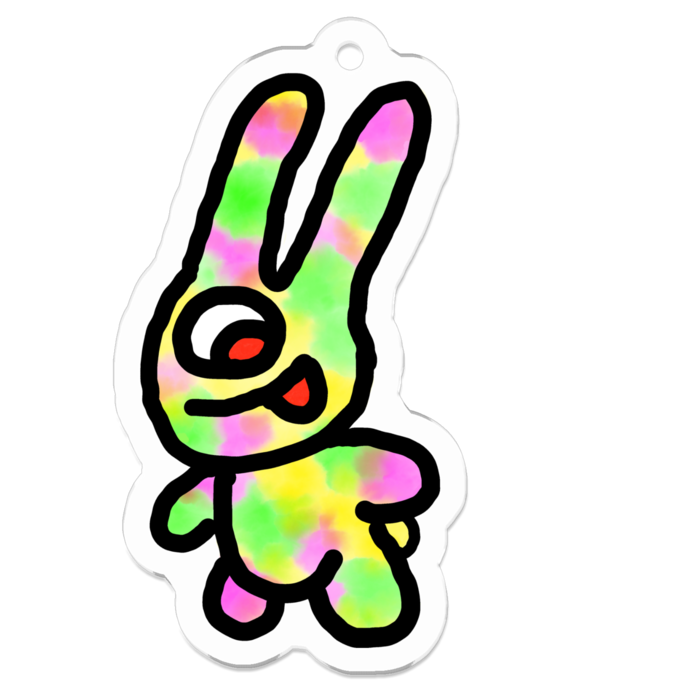 アクリルキーホルダー - 50 x 50 (mm)(1)