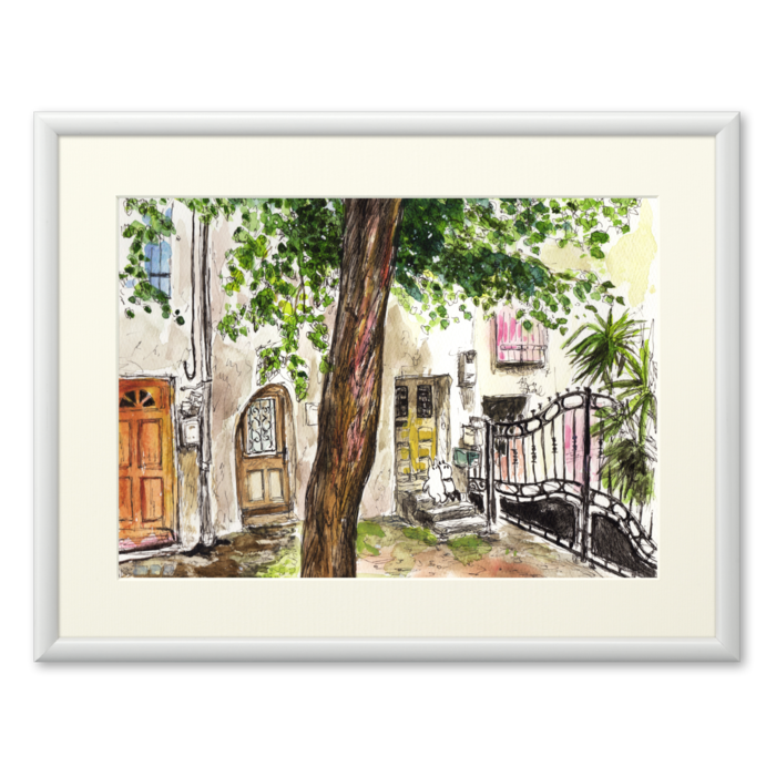 A2 - 額縁・ホワイト