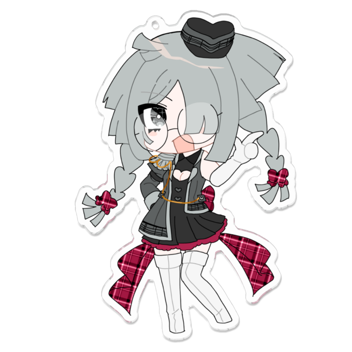 アクリルキーホルダー - 100 x 100 (mm)