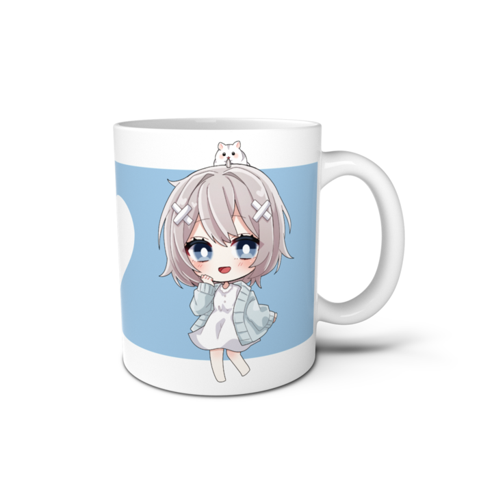 マグカップ - 直径 8 cm / 高さ 9.5 cm