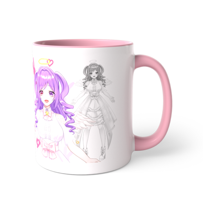 ツートンカラーマグカップ - 直径 8.2cm / 高さ 9.5cm