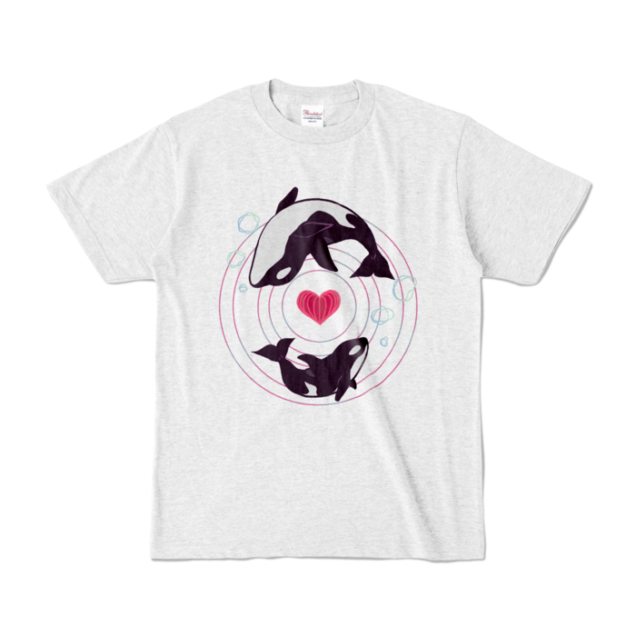 カラーTシャツ - S - アッシュ (淡色)